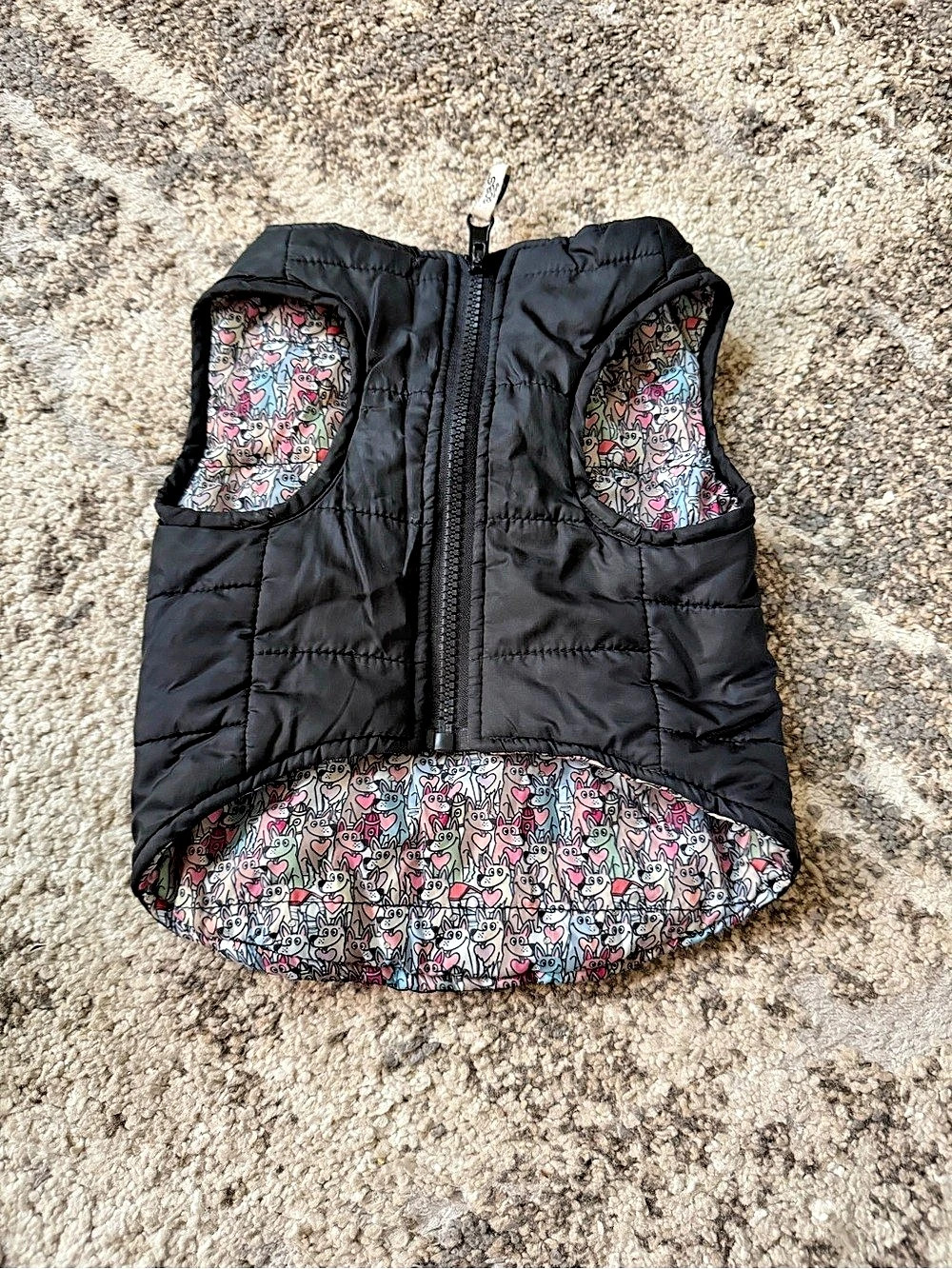Bobs From Skechers Loverboy Reversible Dog Puffer Jacket